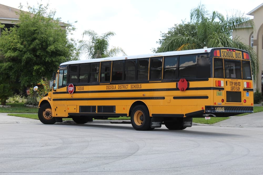 Yellow school bus